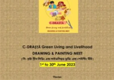 C-DRAṢṬᾹ Green Living and Livelihood DRAWING & PAINTING MEET (June-July 2023) | Drasta